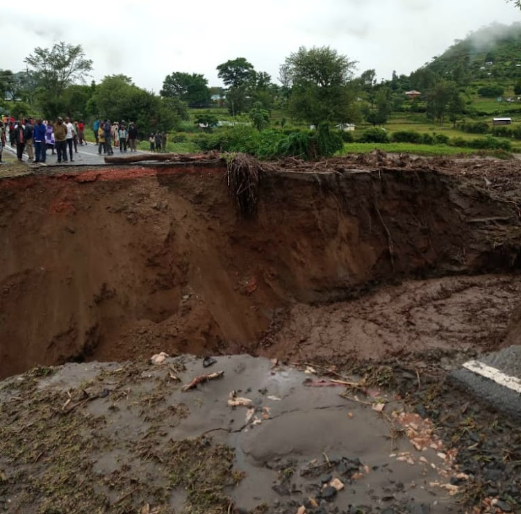 The Kitale-Lodwar highway on Saturday, November 23, 2019.