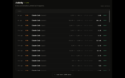 Tokenez — AI Token Usage Tracker for Claude, ChatGPT & Gemini screenshot 3