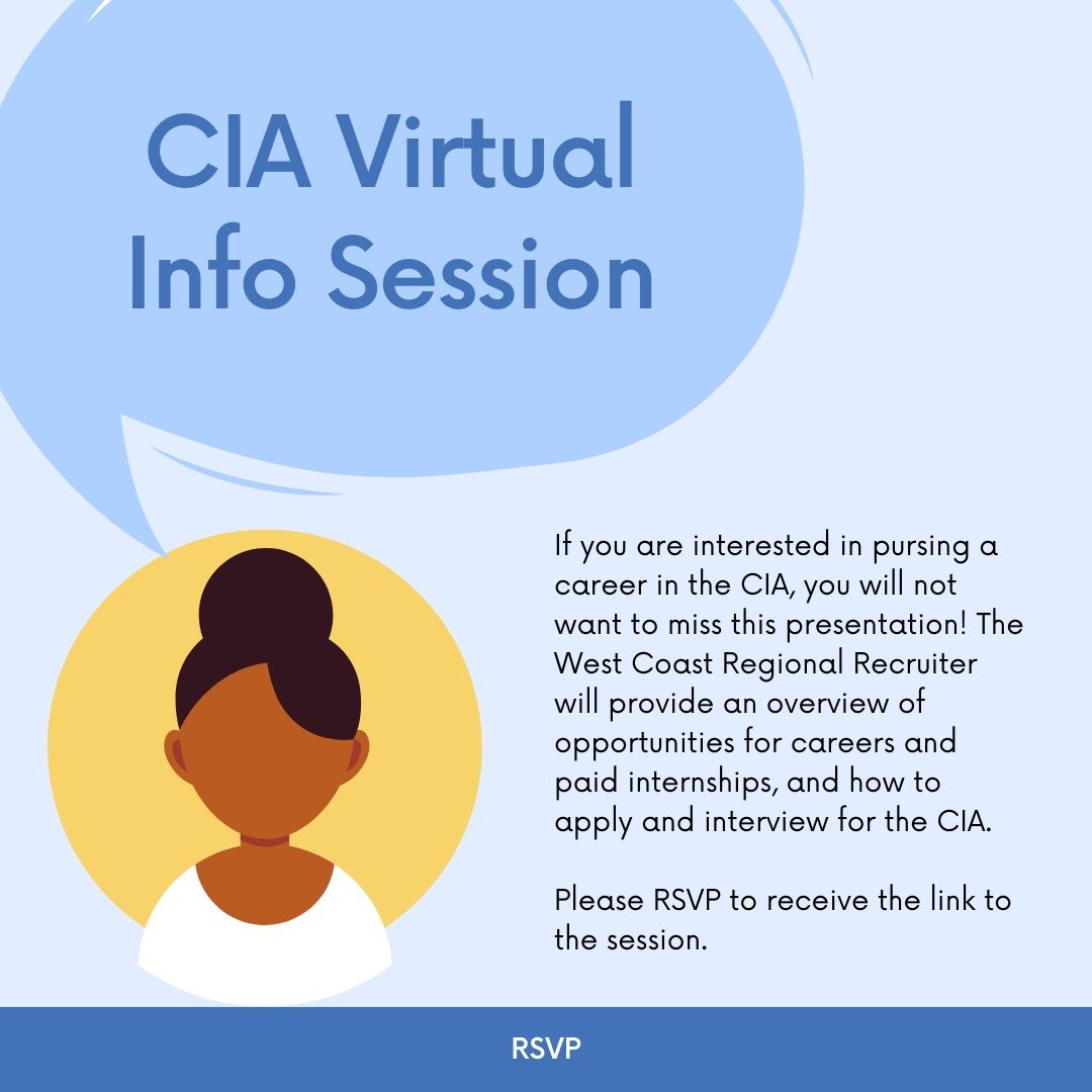 CIA Job Info Session