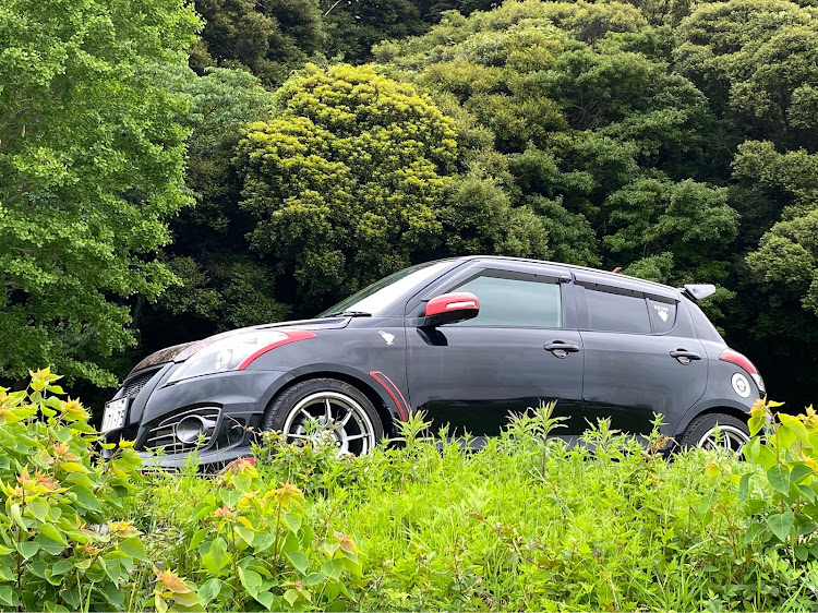 スイフトスポーツの閃光になりたいカピ・黒うさぎ・梅雨入り・哨戒任務中止・雨は嫌いに関するカスタム事例の投稿画像4枚目