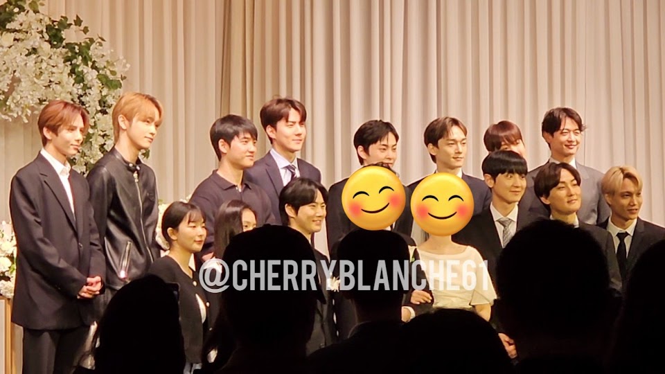 sm entertainment staff wedding nct red velvet exo shinee minho