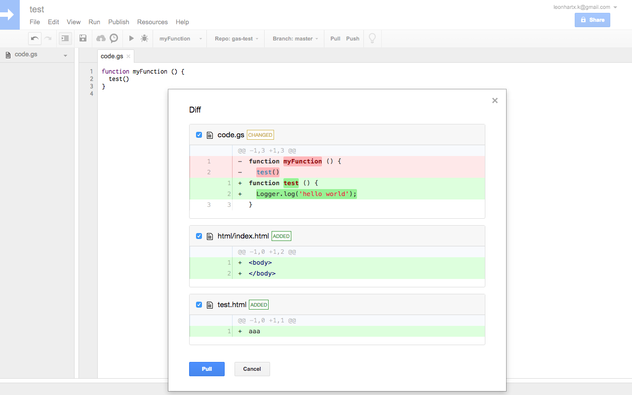 Google Apps Script GitHub Assistant Preview image 1