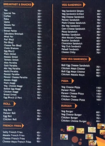 Gajraj Fast Food menu 