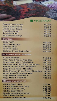 Hotel Arasu Chettinadu Ac Restaurant menu 6