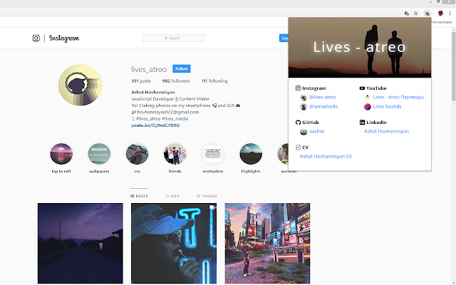 Lives - atreo Launcher chrome extension