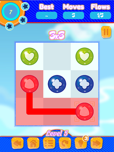 Flow Colors Puzzle Free