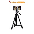 [Mã Bmlta50 Giảm Đến 50K] Kẹp Điện Thoại Livestream Bimboo Kèm Giá Đỡ Điện Thoại Tripod, Gậy 3 Chân Chụp Hình Tự Sướng