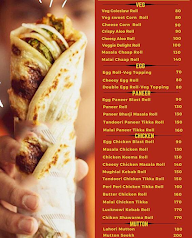 Kathi Queen menu 1