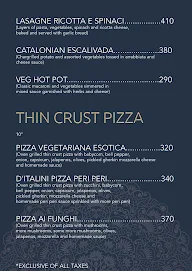 D'Italini- Veg Gourmet Kitchen menu 4