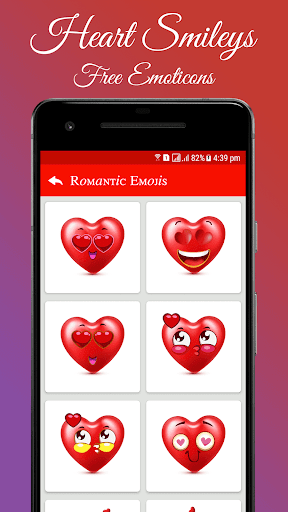 Heart Smileys free Emoticons and Symbols