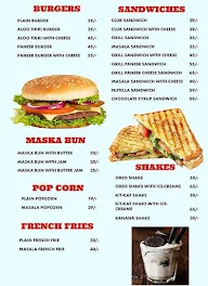 The Engineers Cafe menu 2