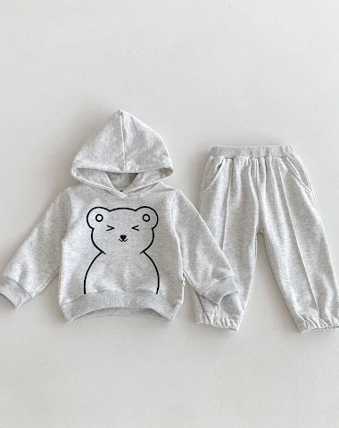 Baby tweedelig setje met lange mouw - 3