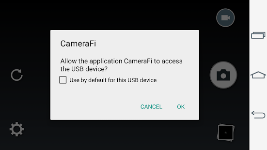 CameraFi - USB Camera / Webcam Capture d'écran