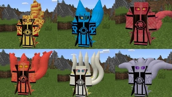 Addons Naruto Mods for Minecraft PE para Android - Download