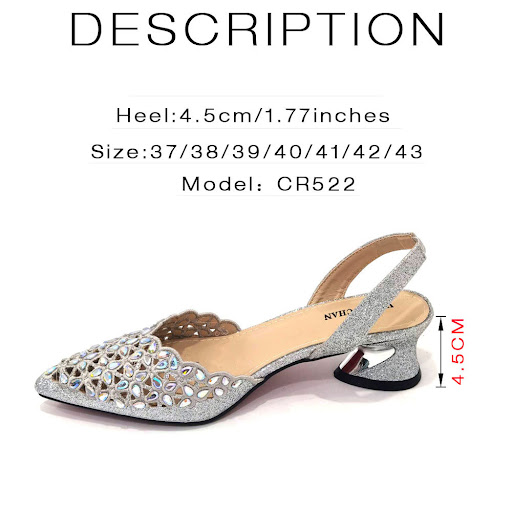 Title 1, Fashion Hollowed-out Pointed Sandals Stylish an...