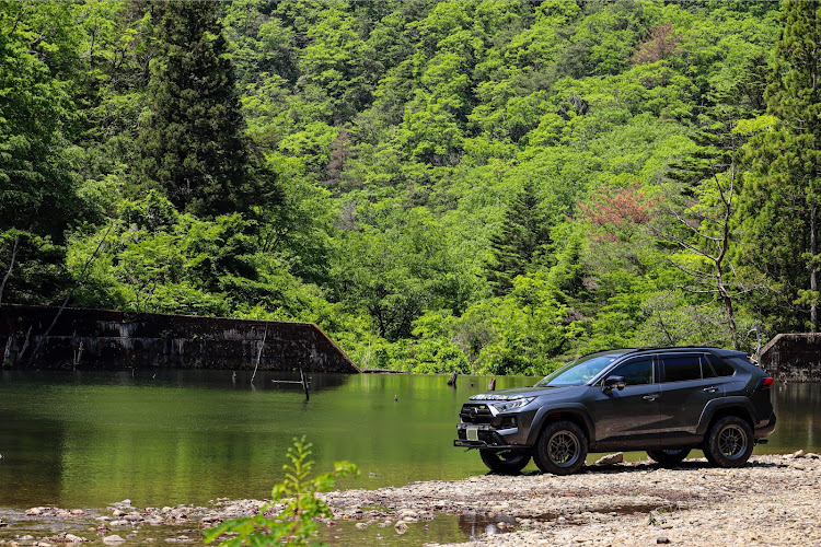 RAV4のそろそろ夏？・RPF1RS・三田市林道・森林浴でリフレッシュ・新緑の季節に関するカスタム事例の投稿画像2枚目