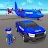 Us Police Car Transport Games icon