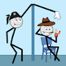 Robber Puzzle Stickman Game icon