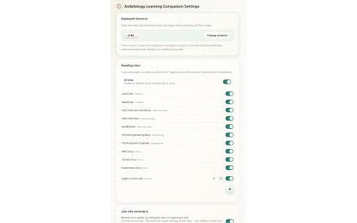 Ambitology Learning Companion screenshot 5