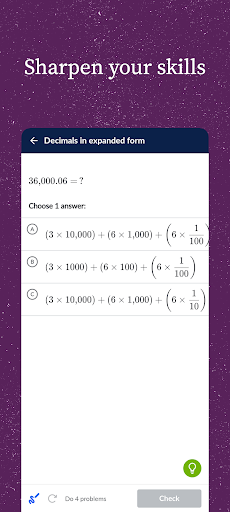 Screenshot Khan Academy