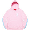 s logo split hooded sweatshirt fw21