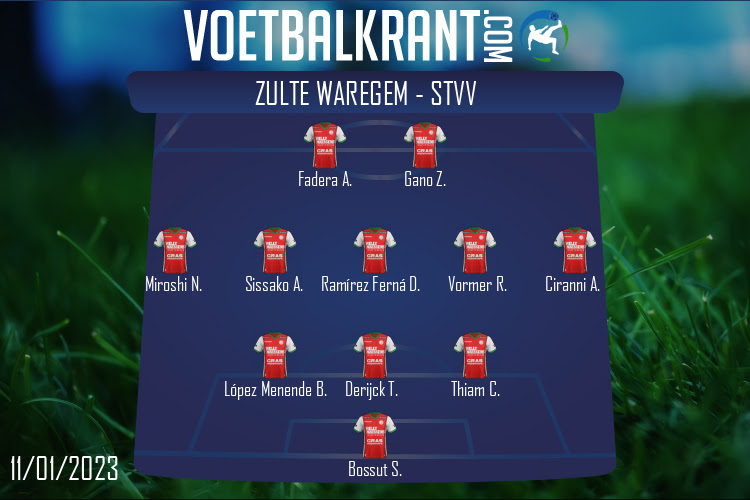 Zulte Waregem (Zulte Waregem - STVV)