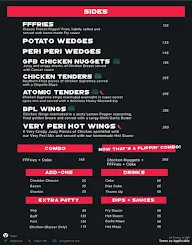 Good Flippin' Burgers menu 2