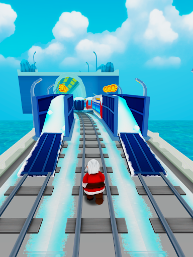 Subway Santa Xmas Surf 6.0 screenshots 1