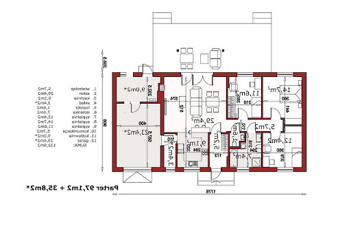 Nina 2 Nova C Plus - Rzut parteru