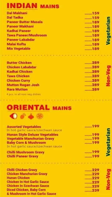 QD's Restaurant menu 