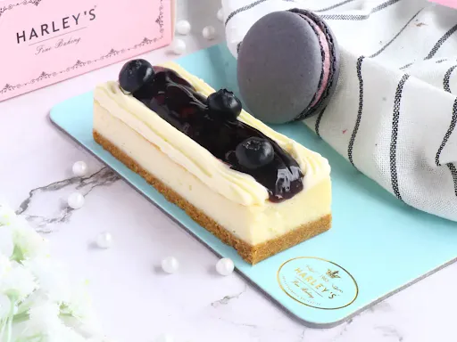 Chef's Favourite Blueberry Cheesecake With Blueberry Macaron