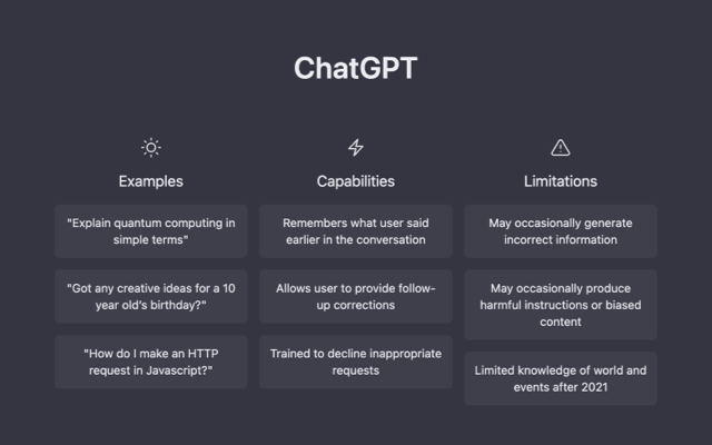 chatGPT screenshot Preview image 0