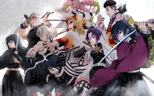 Demon Slayer theme screenshot 1