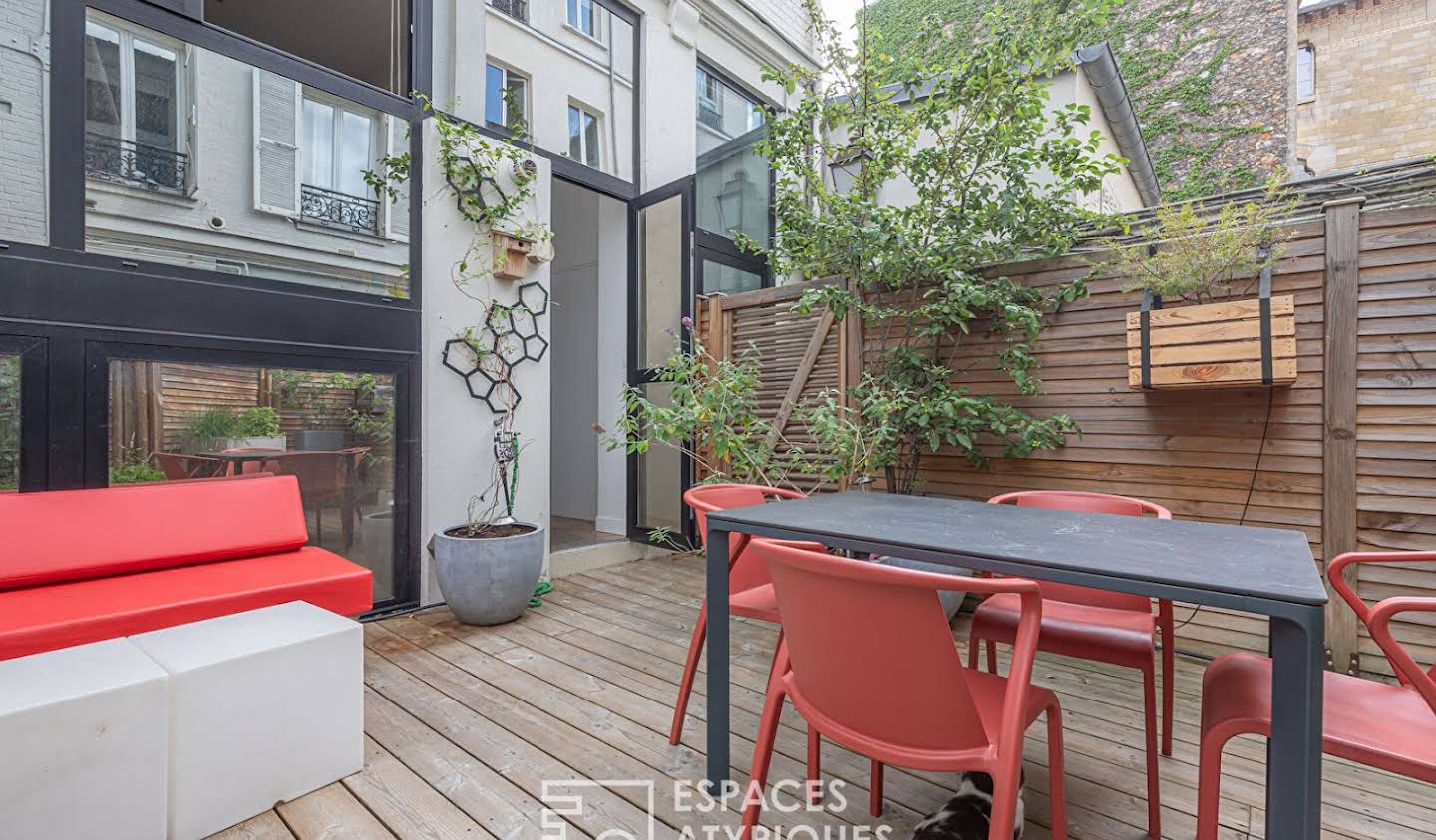 Apartment with terrace Paris 20th