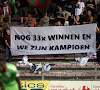 Supporters Essevee kwamen met ludieke spandoeken op de proppen