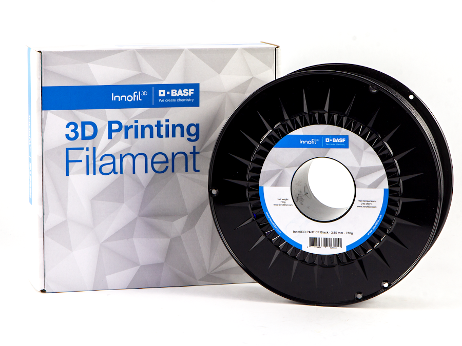 BASF Black Ultrafuse PA6 GF (Glass Fiber Nylon 6) Filament - 1.75mm (0.7kg)