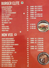 Burger Elite menu 1