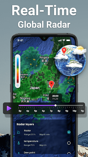 Screenshot Weather: Live radar & widgets