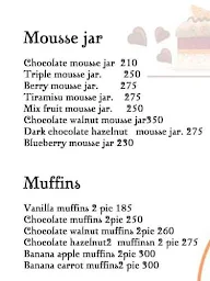 The Vegan Dessert Factory menu 2