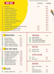 34 Chowringhee Lane menu 4