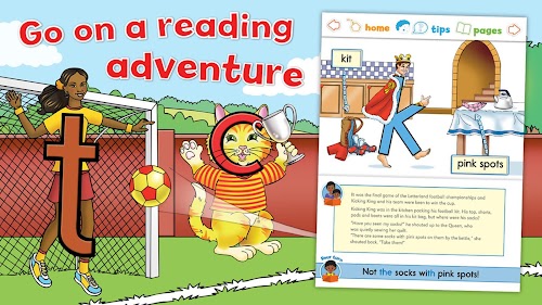 Android application Letterland Stories KLM screenshort