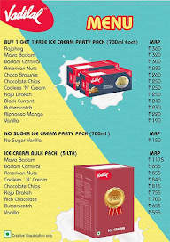 Natraj Ice Cream menu 2