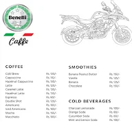 Benelli Cafe menu 3