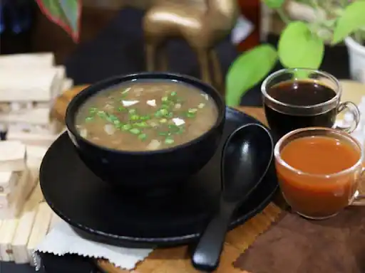 Hot And Sour Pepper Chicken Soup