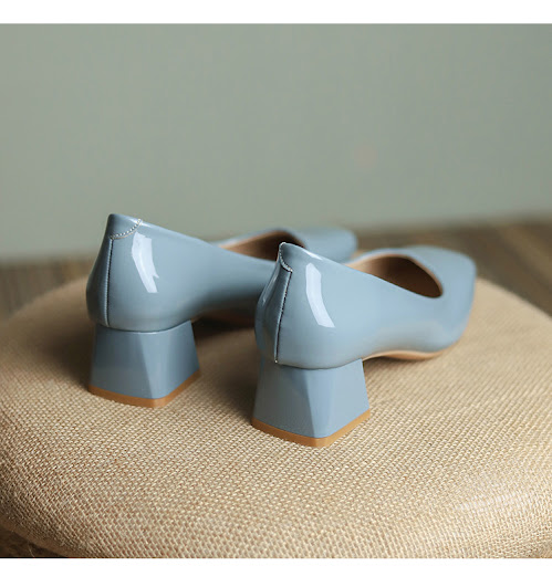 Title 9, Lady Chunky High Heels Square Toe Gentle Mary J...