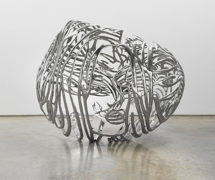 Ghada Amer, The Heart 2021.