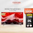 [Nhập Elcc40Z6 Giảm 1Tr] Google Tivi Coocaa Qled+ 55 Inch - 55Y72 Pro - Lắp Đặt Miễn Phí