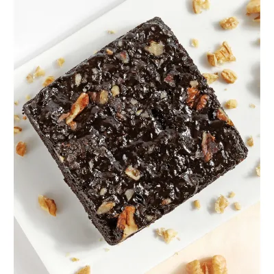 Chocolate Fudge Walnut Brownie (80 Gm)