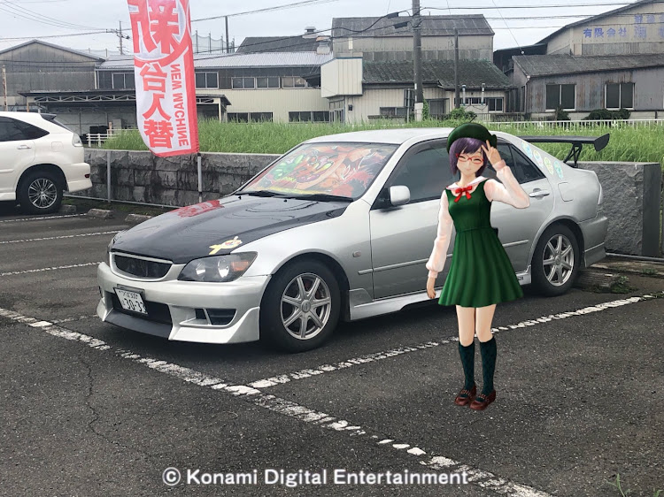 アルテッツァのバンパー取り付け・ネオカス風・最高の写真に関するカスタム事例の投稿画像4枚目