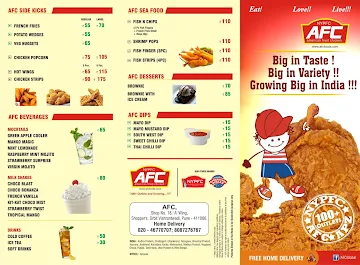 AFC menu 